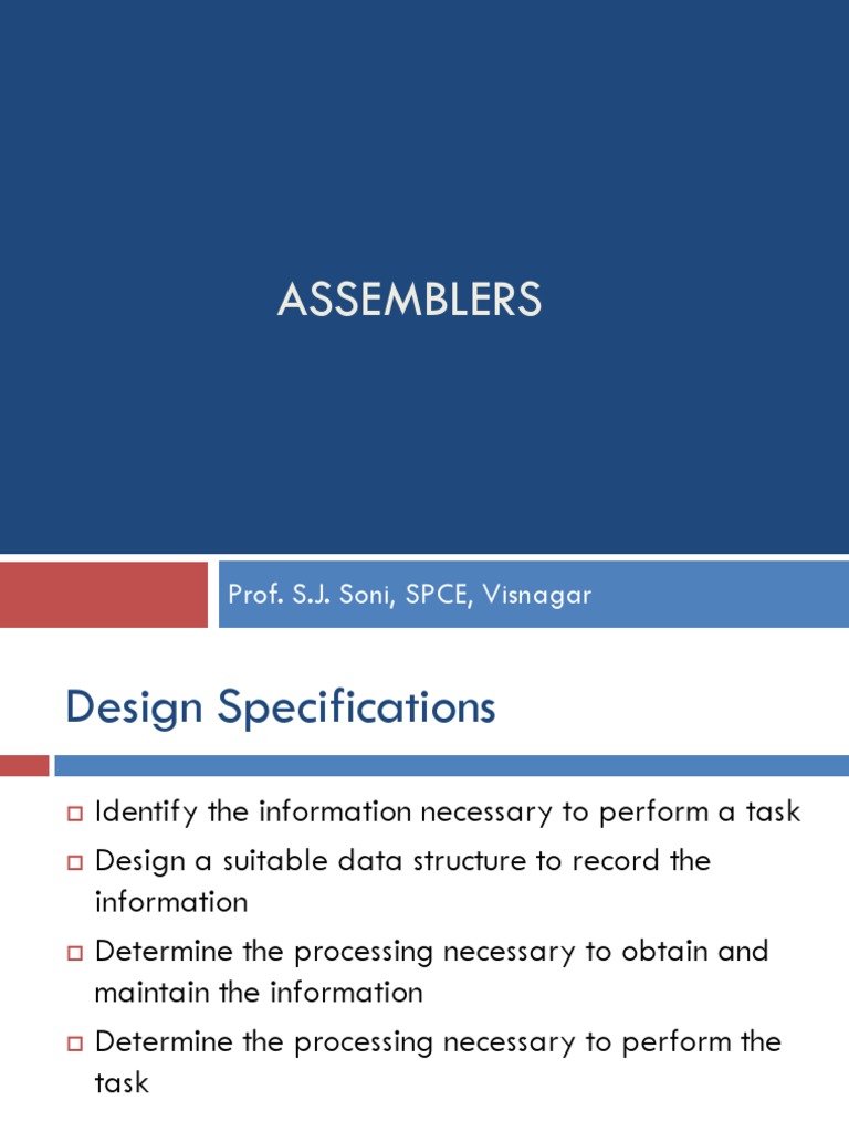 Assembler | PDF | Assembly Language | Software Engineering