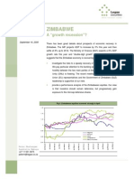 Zimbabwe - A Growth Recession