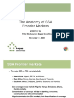 SSA Frontier Markets_Nov 5 2009]