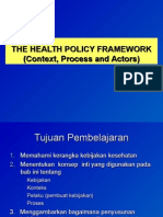 Bab I The Health Policy Framework