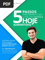 5 Passos Para Baixar o Seu Custo No Google Hoje [Garantido] - TIAGO TESSMANN