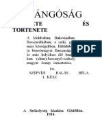 Szépvízi Balás Béla - A Csángóság Eredete És Története 1934.