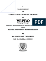 "Computer Networking Process": Master of Business Administration by Mr. Abdulkadir Taha Aweys Roll No: 69AMBA14033985
