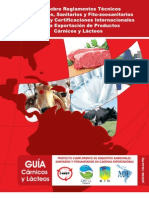 Guía Sobre Reglamentos Técnicos Ambientales, Sanitarios y Fito-Zoosanitarios de Panamá y Certificaciones Internacionales para La Exportación de Productos Cárnicos y Lácteos