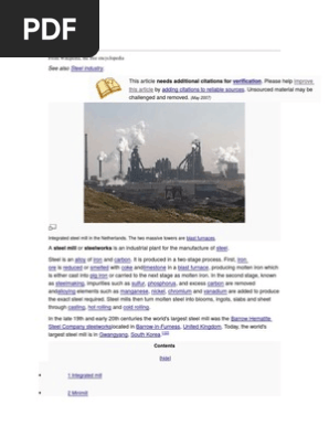Steel Mill