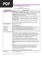 Fuel Storage Tanks NFPA Tech Requirements