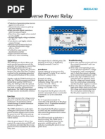 Reverse Power Relay