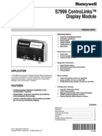 Display Honeywell s7999 Controlinks Display