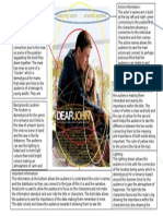 Dear John Poster Analysis 5 