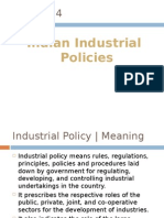Indian Industrial Policies