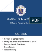Modified School Forms Official Presentation
