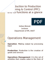 Introduction To Production Planning & Control (PPC) and Its Functions at A Glance