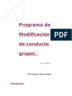 ModificaciOn de Conducta en Aulas