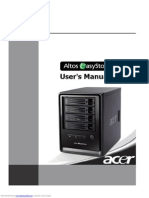 Altos Easystore Users Manual