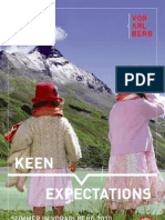 Keen Expectations: Summer in Vorarlberg 2010