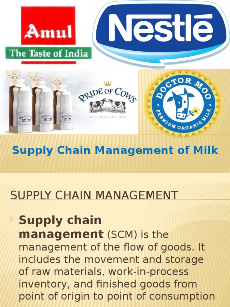 Milk Supply Chain Management Explained | PDF | Computers