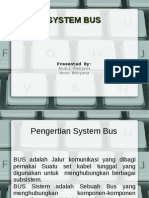 Download Presentasi Organisasi Komputer tentang System Bus by nono heryana SN25262819 doc pdf