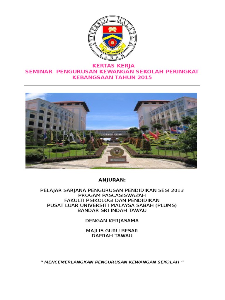 Kertas Kerja Seminar 2015 New Pdf