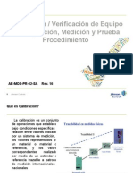 Calibración ISO