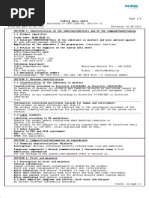 Almig Blue S+ Safety Data Sheet