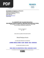 El Concepto de Calidad Educativa