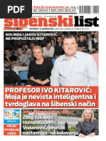Sibenski List, 28. Svibnja 2015. | PDF
