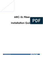 Arc SL Fiber Installation Guide - VMARC-SL - En001