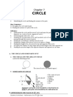 Formulae: Mathematics Form 2 Standardised Test 1: Circles Duration: 30 ...