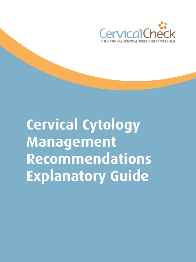 Cervical Cytology Management Guide | PDF | Cervical Cancer | Cytopathology