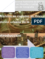Sistema de Ciudades en Mèxico