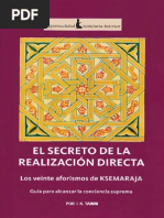 El Secreto de La Realización Directa (I. K. Taimni)