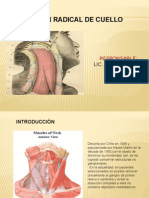 Diseccion Radical de Cuello