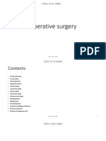 Operative Surgery Procedures