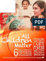 All Children Matter 2015 Agenda Package