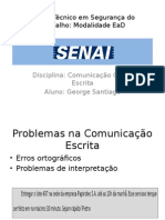 Problemas Na Comunicação Escrita