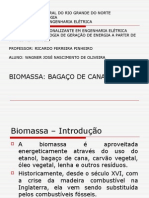 MPEE - Biomassa - Cana de Açúcar - Wagner José Nascimento de Oliveira