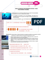 Potencias Con Exponente Natural y Base Fraccionaria o Decimal Respuesta