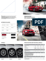 Technical Specifications of BMW X1