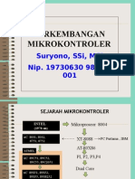 2 Perkembangan Mikrokontroler