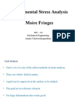 Experimental Stress Analysis Using Moiré Fringes and Brittle Coatings (MEC-445
