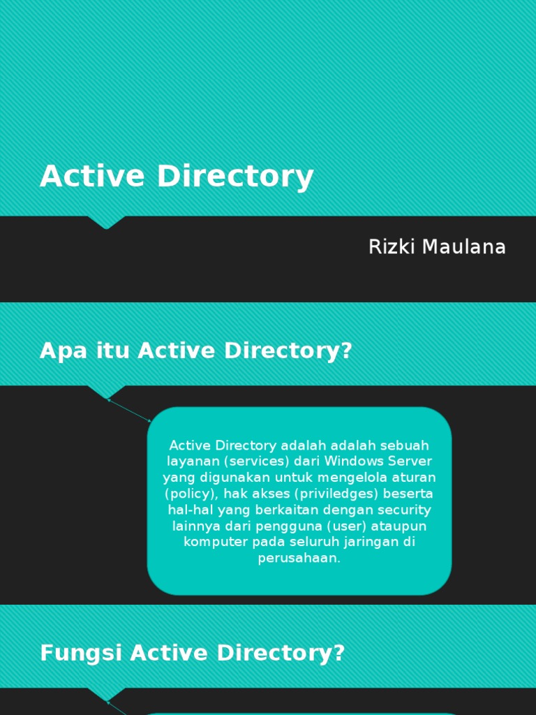 Active Directory Windows Server 2008 | PDF