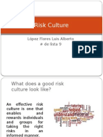 Risk Culture: López Flores Luis Alberto # de Lista 9