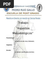 ASPECTOS METODOLOGICOS