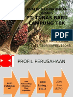 Analisa Lingkungan Bisnis Tunas Baru Lampung
