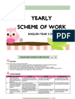Yearly Scheme of Work Y2 2015