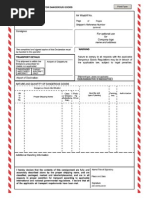 Shippers Declaration Open Format Non Fillable | PDF