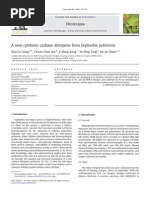 A New Cytotoxic Casbane Diterpene From Euphorbia Pekinensis