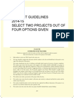 Guidelines Project Work 2014-15