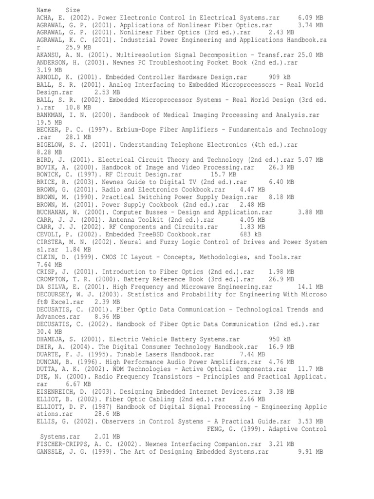 Electronics Ebook Collection II | PDF | Embedded System | Electronics