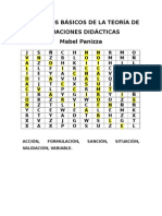 sopa de letras CONCEPTOS BÁSICOS